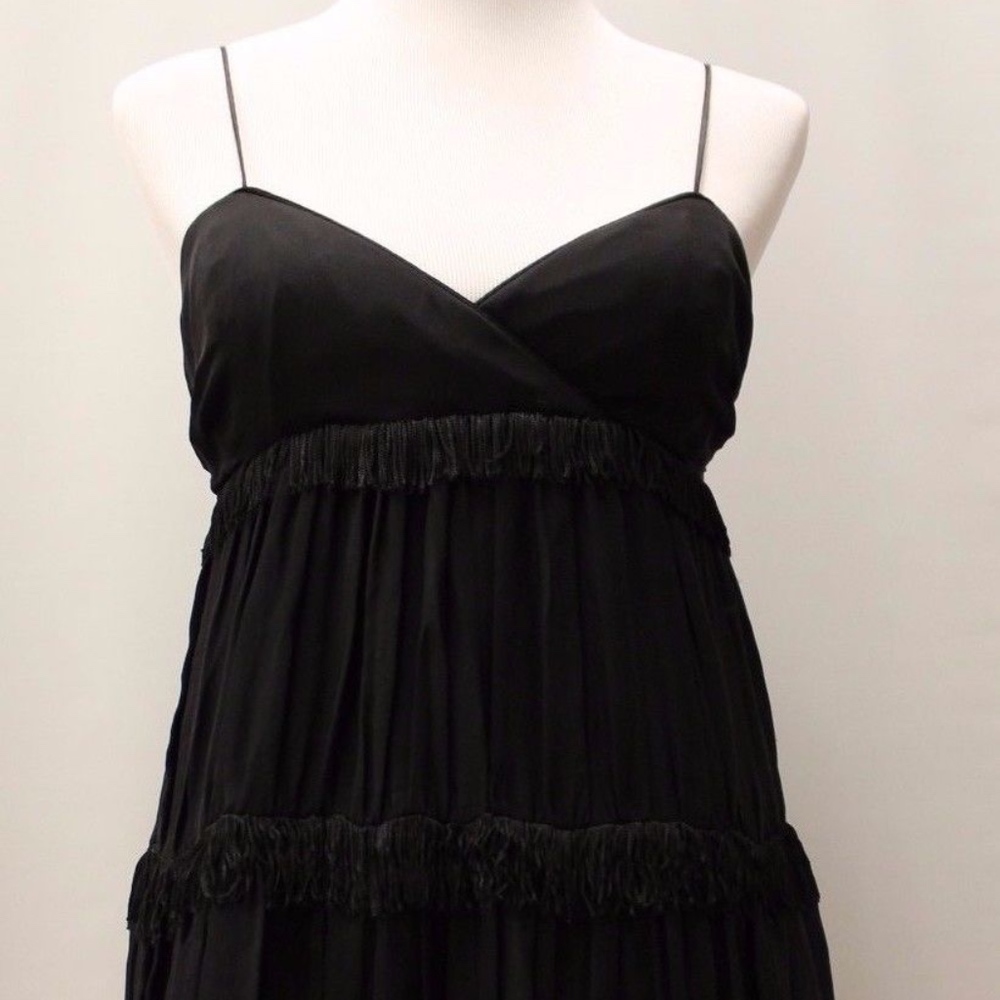 Thorne  Silk Spaghetti-Strap Dress Sz6